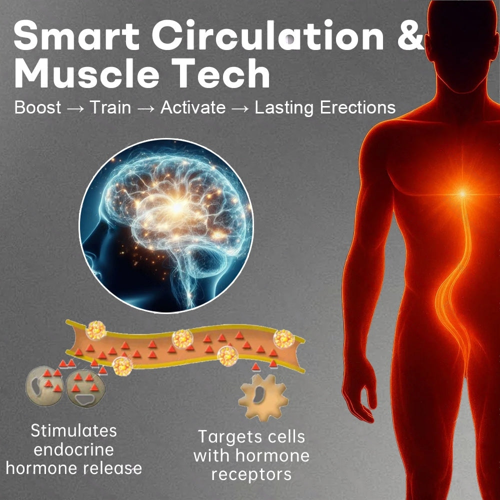 Tiworld™ VitalEngine Pro-The #1 5-in-1 at-home trainer that reverses ED; PE with advanced precision