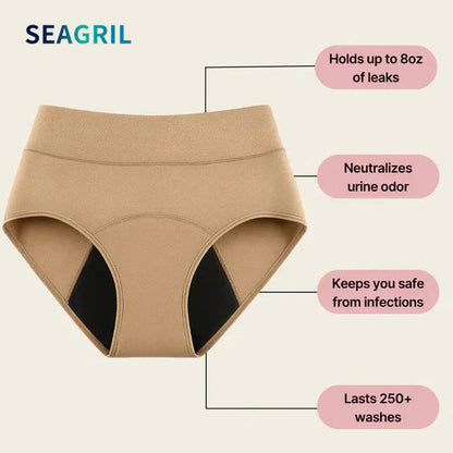 🎄Early Christmas Deal: 70% Off ｜🔥SEAGRIL™ Leak-Proof Underwear That Won't Let You Down