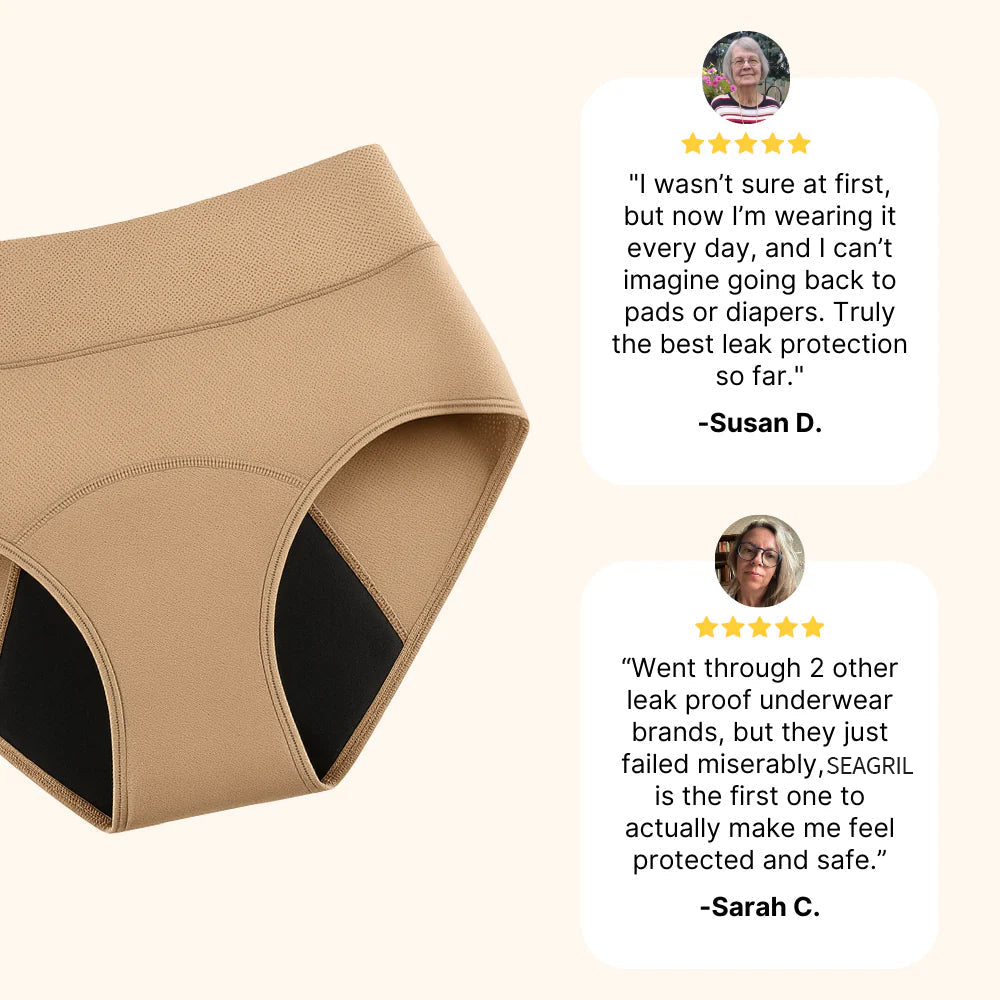 🎄Early Christmas Deal: 70% Off ｜🔥SEAGRIL™ Leak-Proof Underwear That Won't Let You Down