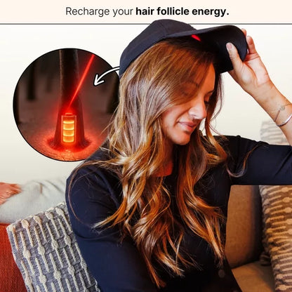 Premier Laser Cap — Reverse Hair Loss by Restoring Blood Flow & Energy to Your Follicles