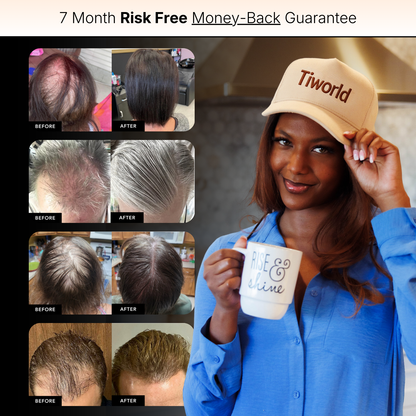 Premier Laser Cap — Reverse Hair Loss by Restoring Blood Flow & Energy to Your Follicles