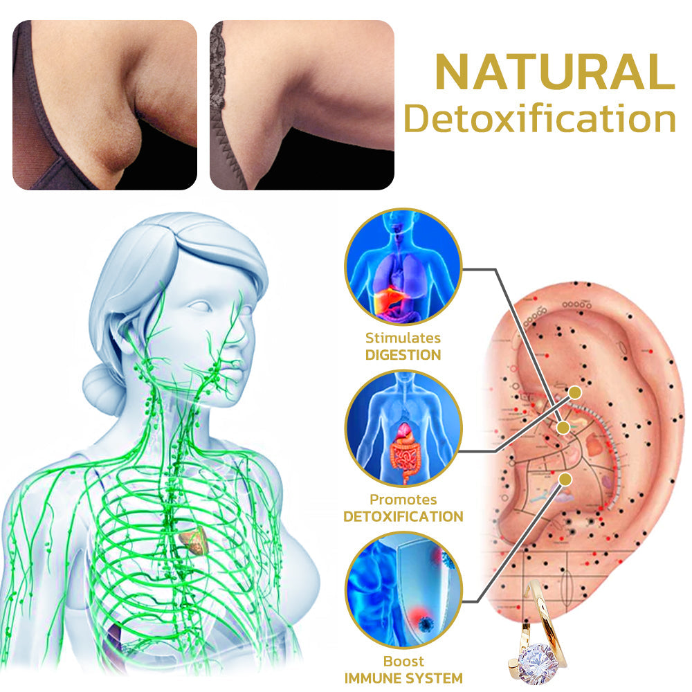 🔥LAST DAY SALE-80% OFF)SEAGRIL Lymphatic MagneTherapy Germanium Earrings